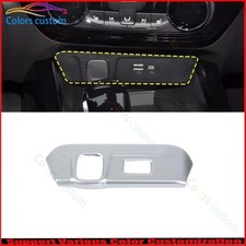 Caja de almacenamiento de encendedor central plateado plateado plateado para Chevrolet Trax 2023-2025