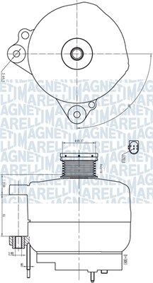 Generator für Audi A3 A1 Sportback Skoda 2007-2022 Magneti Marelli 063732190010