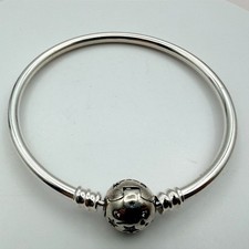 Vintage Y2K Silver Tone Star Rhinestone Bangle Women's Classic Fashion Jewelry