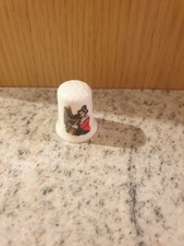 Wales Fine Bone China Thimble