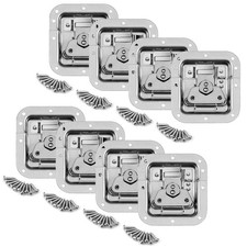 Recessed Butterfly Latch 4 x 4-1/4 - 8 Pack for Flight Cases DJ Racks