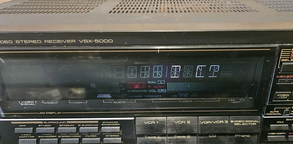 Pioneer VSX-5000 - 2 Channel AV Surround Sound AM FM Stereo Receiver - READ DESC - Image 3 of 3