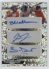 2023 Leaf Eclectic Silver Metalized Sparkles /10 Brice Matthews #MTG-9 Auto