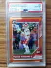 2024 DONRUSS OPTIC PATRICK MAHOMES II ORANGE/249 PSA 10!
