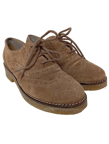 LYNN77 Zapatos estilo Richelieu Mujeres Talla EU 37 marrón look casual - Imagen 1 de 5