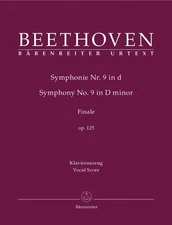 Symphony No.9 in D minor Op.125. Finale (Vocal Score) (German Edition)