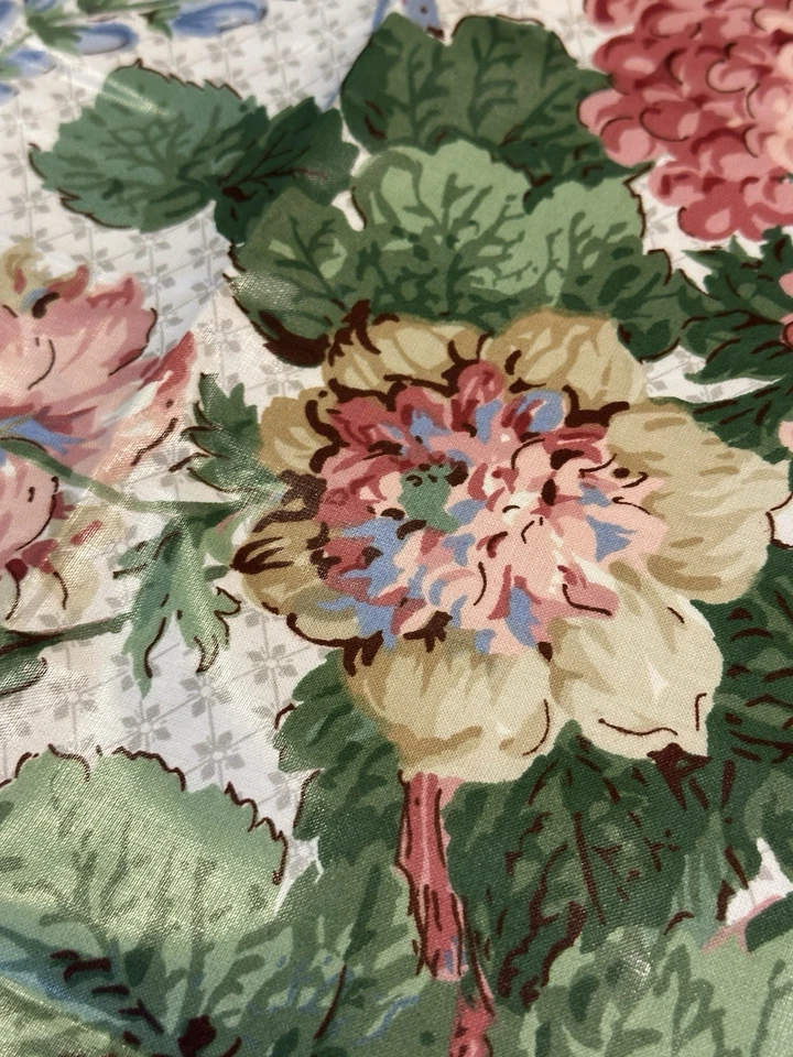 Tela RARA Floral Waverly Country House Sissinghurst Chintz 54" X 69" Foto 2 de 4