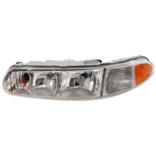 Driver Side Headlight For Buick Century 1997-2005 Halogen With Bulbs