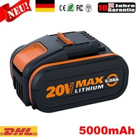 5,0AH FüR Worx 20V Li-Ion Ersatzakku WA3553 WA3551.1 WA3572 WA3550 Akku Neu