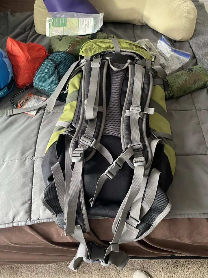 Mochila Marmot Aspen 35 L caminhada acampamento mochila quadro interno verde - Imagem 2 de 2