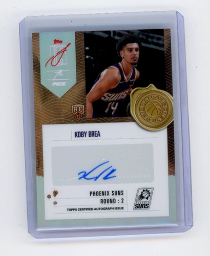 2025 Topps Signature Koby Brea Base (RAW)
