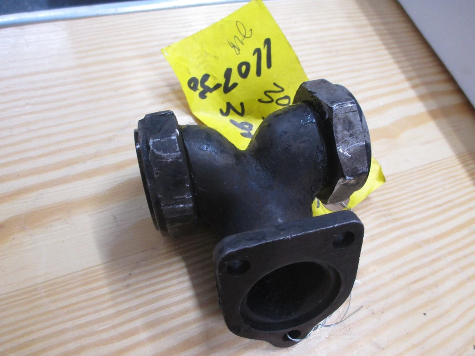 Colector de admisión de carburador Harley Davidson OEM 1930-1933 VL. Foto 4 de 4