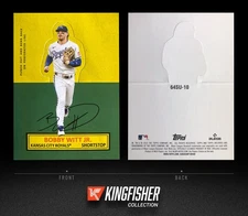 Bobby Witt Jr. 2025 Topps Archives Stand-Ups #64SU-10 Kansas City Royals