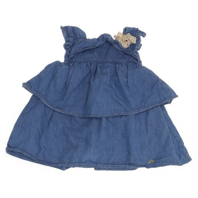 Nanos, Jeanskleid, Größe: 92, 121 210 08 07B, Blau, Lyocell, Denim, Mädchen #Fzn