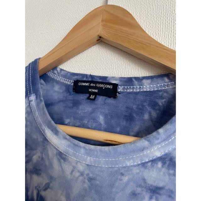 COMME DES GARÇONS DM 2009 USED AD 2009 COMME DES GARCONS HOMME TIE DYE T-SHIRT
