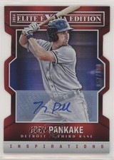 2014 Elite Extra Edition Inspirations Die-Cut Signatures Joey Pankake Auto 0m8