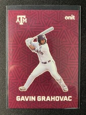 2026 Onit Athlete Gavin Grahovac Fusion Series #F-5 Texas A&M Aggies Baseball!!!