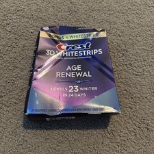 Crest 3D WhiteStrips Age Renewal 48 Strips Whitening Kit 23 Levels Expire 12/26