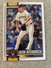 2026 Topps Jacob Misiorowski Milwaukee Brewers Rookie Card  #10
