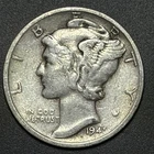 1945-S Mercury Dime  - VF Details - Circulated - 90% Silver
