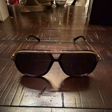 Gucci GG0200S 001 Oversized Geometric Black/Gray Tinted UV400 140mm