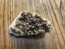 Smokey Qaurtz Crystal On Matrix, From St Austell Clay Pits Cornwall.