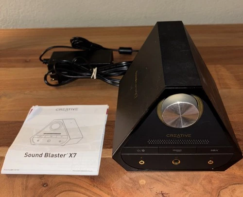 CREATIVE Sound Blaster X7 USB DAC w/ Bluetooth Headphone Amplifier New w/out Box