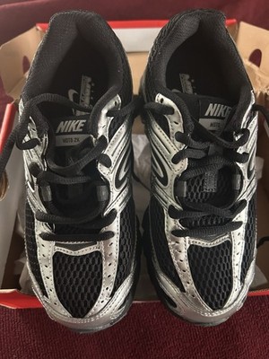 Women's Nike Air Max Moto 2K Black/Black-Metallic Silver (HQ2056 007) Size 5 NEW