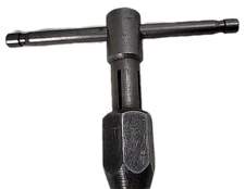 VINTAGE SLIDING T HANDLE TAP WRENCH 1/4"-1/2" 6MM-12MM USA