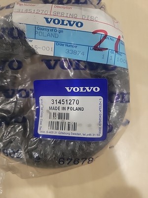 Genuine Volvo Upper Seat 31451270