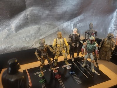 Star Wars (POTF) Vader's Bounty Hunters Searching For Capt. Solo!
