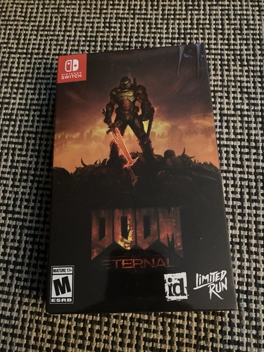 Doom Eternal Steelbook Edition (Nintendo Switch) Limited Run Games #154 SEALED