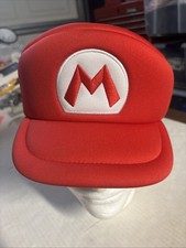 NINTENDO Super Mario Bros Mario Hat Costume Cosplay Foam Cap OSFM