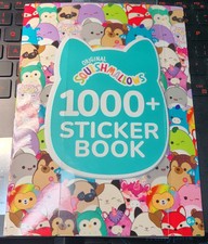Original Squishmallows 1000 Sticker Book 30 Sticker Sheets New Never Used
