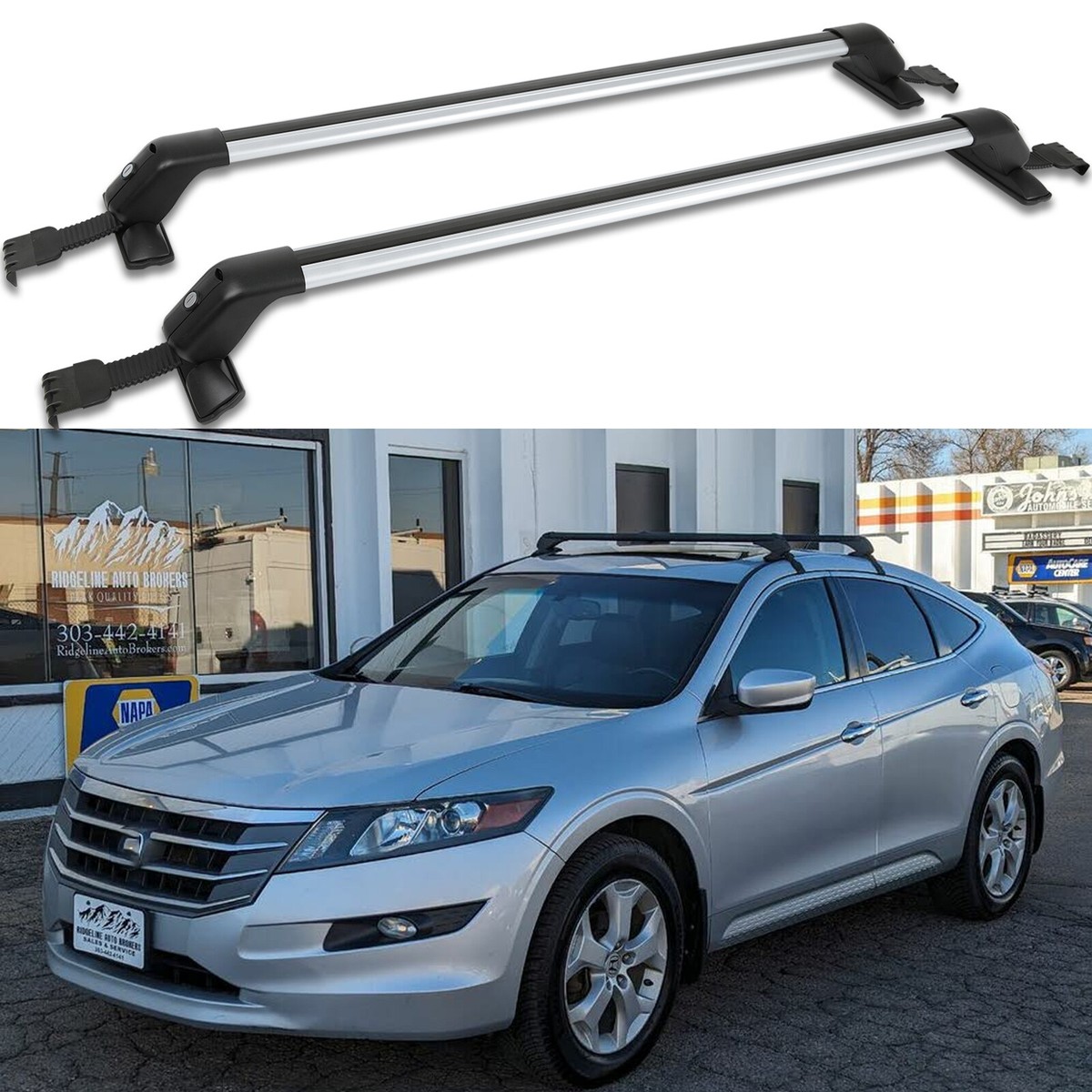 For Honda Accord Crosstour Roof Rack Crossbars Luggage Kayak Cargo