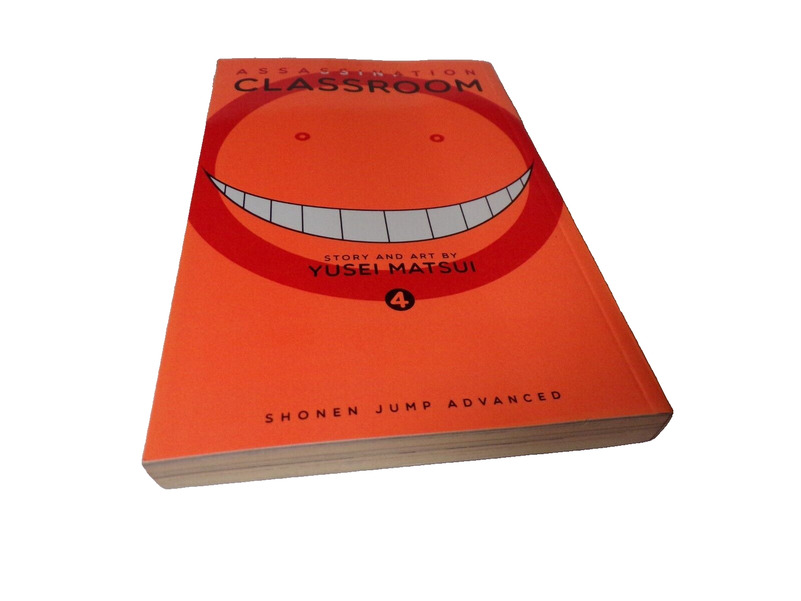Manga Assassination Classroom #4 by Yusei Matsui Book From 2016