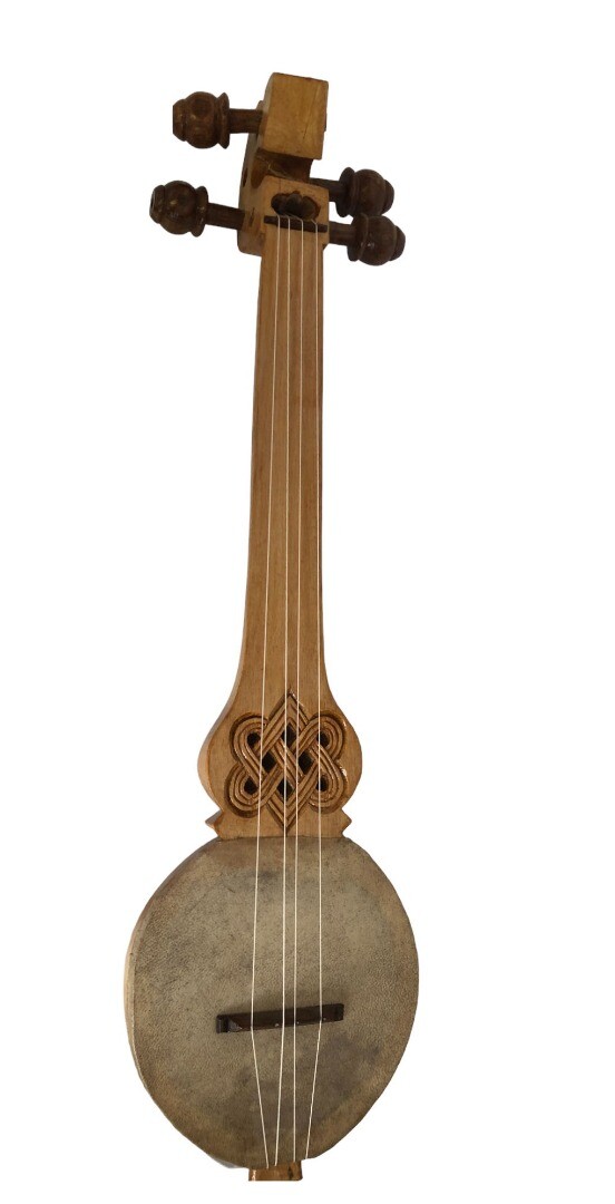 *DAMAGED* Tungna Traditional Tibetn Folk Musical Instrument Lute