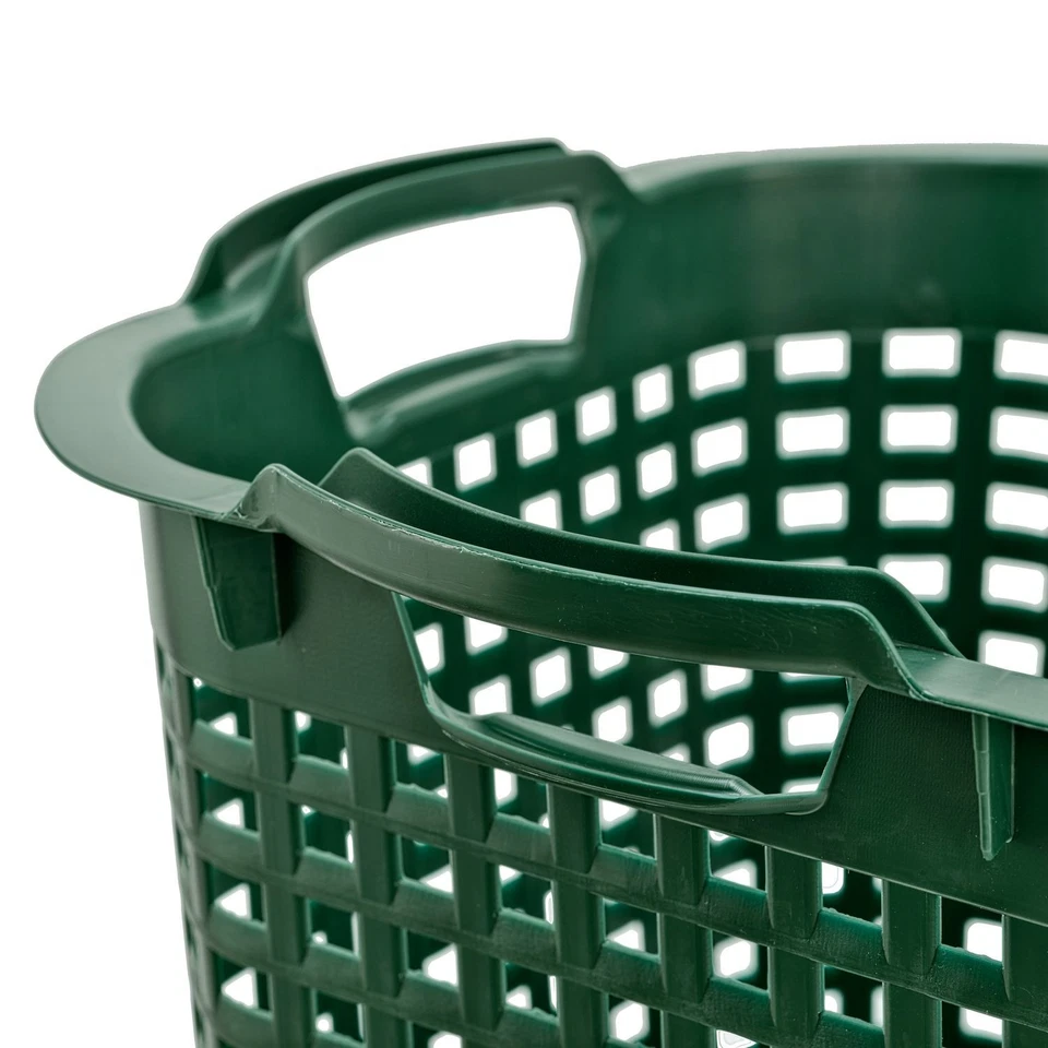 5x Obstkorb 25L Gartenkorb lebensmittelecht stapelbar Erntekorb Kartoffelkorb - Bild 3 von 4