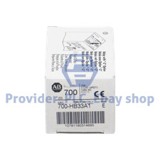 NEW ALLEN-BRADLEY 3PDT PLUG-IN RELAY 700-HB33A1 120VCOIL 15AMP NIB