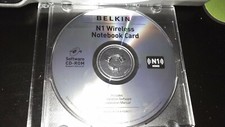  Belkin N1 Wireless Notebook Card Software CD-ROM