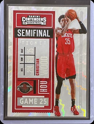 Christian Wood - 2020-21 Panini Contenders - Numbered /99 #48