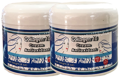 2 JAR  4=8 OZ COLLAGEN ELASTIN CREAM,no SNAIL GEL CREMA COLAGENO BABA DE CARACOL
