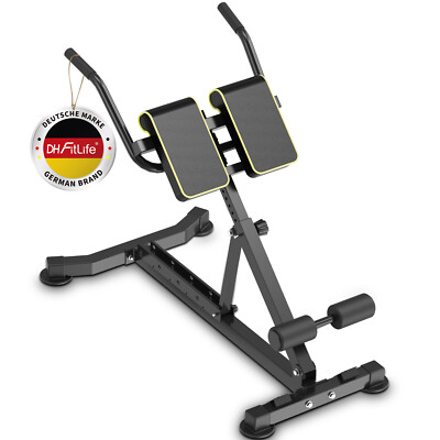 DH FitLife 5in1 Rückenstrecker für zuhause, klappbar , Roman Chair, bis 150 kg