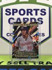 James Wood 2022 Bowman Baseball Masterpieces “Atomic” NATIONALS