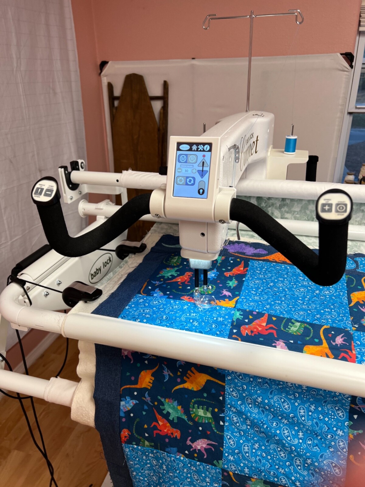 Longarm. Baby Lock quilting machine with 5’frame. eBay