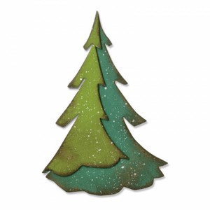 Fustella Albero Di Natale Grande.Fustella Sizzix Pino A Strati 664217 Stampa Per Big Shot Albero Di Natale Ebay