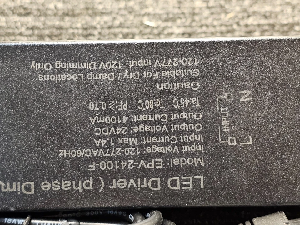 Maxim Lighting DHW898-2496BK CounterMax SS 96W Hard Wire Driver - Image 3 of 4