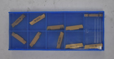 Lot of 10 Korloy Parting Carbide Turning Inserts NC3020 10 Pack 80  Diamond