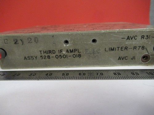 MODULE for RT-742A/ARC-51BX MIL SPEC RADIO RECEIVER IS PICTURED X3-B-21 - Picture 8 of 10