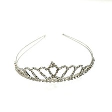 Princess Tiara with Rhinestones Perfect for Quince Pageant Coronation Wedding